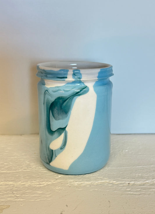colored jar shaped cup 2